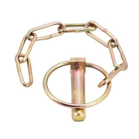 Przetyczka z kółkiem i łańcuszkiem 9mm 061838